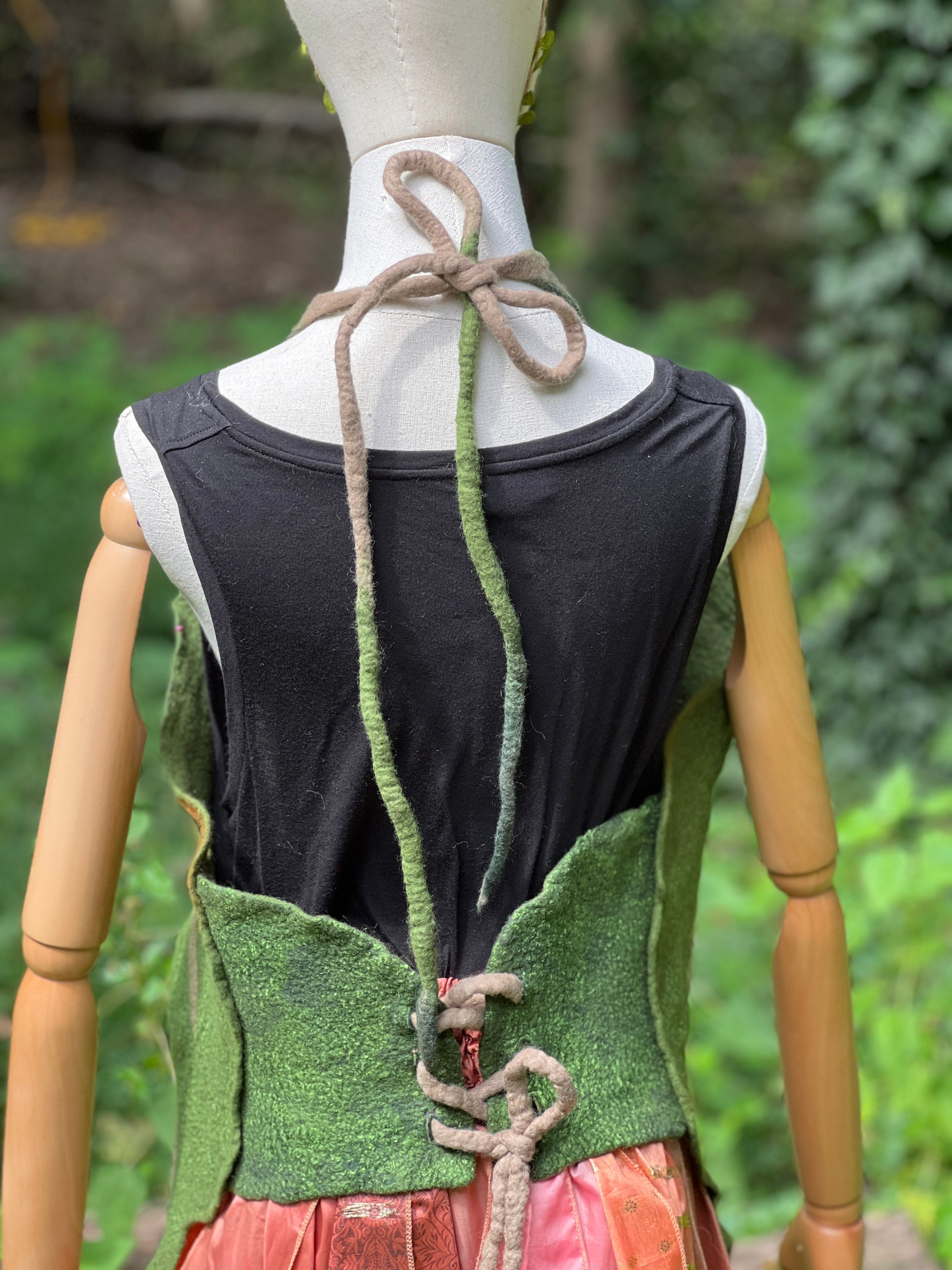 Leaf Vest | Pink Jackalope Studio